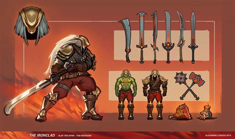 Characters in Slay the Spire .